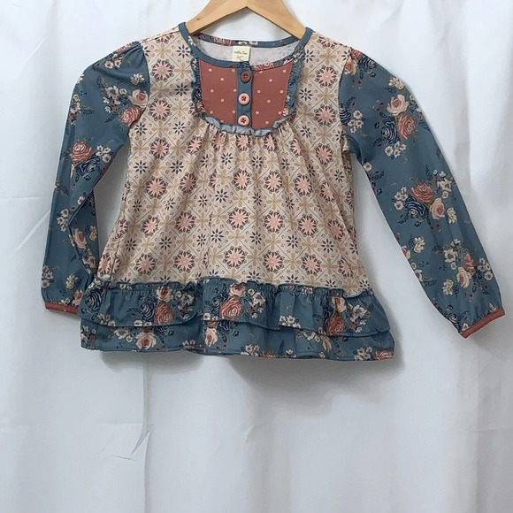 Girls Matilda Jane Lot of 2 Long Sleeve Tops Size 6 EUC - Picture 2 of 11